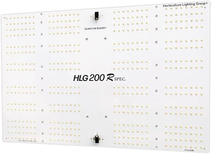 Horticulture Lighting Group HLG 200 Rspec 196w 120 Volt Quantum Board LED Grow Light