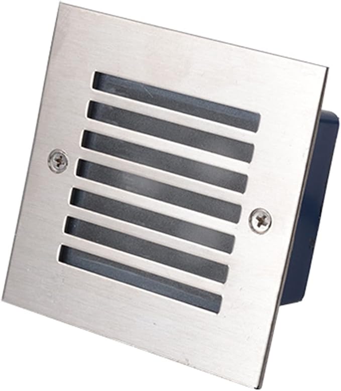 Outside Ground Lights Garden Buried Light LED Underground Recessed Landscape Lights AC85-265V IP65 Waterproof Anti-Rust Square Floor Spotlights for Outdoor Patio Driveway Deck Step Pathway