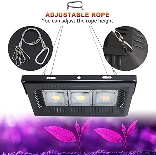 Fengyan Landscape lights LED Grow Light 50W 100W 150W AC 220V LED Lamp PhytoLamp For Plants Flower Seeding IP65 Waterproof Full Spectrum Plants Lamp LED Street Lamp ( Emitting Color : 220V 50W )