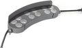 IP65 LED Ring Tree Lights with Ground Plug for Landscape Lighting Courtyards(Warm Light Lamp1 Sets)