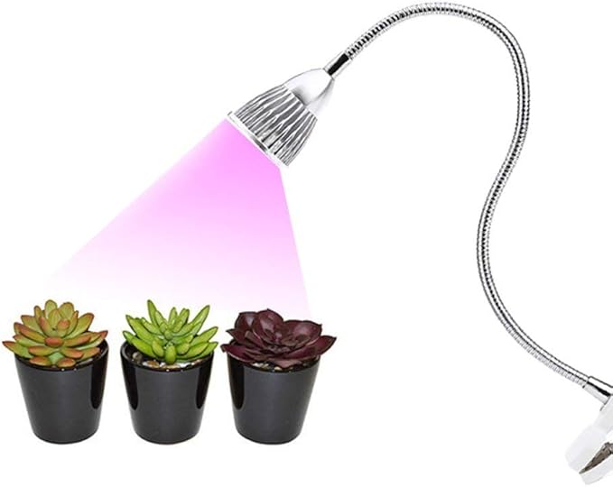 Wall Lights Led Grow Light with Clip Flexible Lamp Head Clip Led Plant Growth Light for Indoor or Desktop Plants Plug