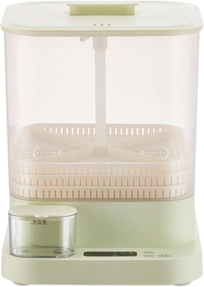 Bean Sprouts Machine Automatic Bean Sprouts Maker Home Use 3 Layers Sprouting Kit for Radish Wheatgrass Yogurt