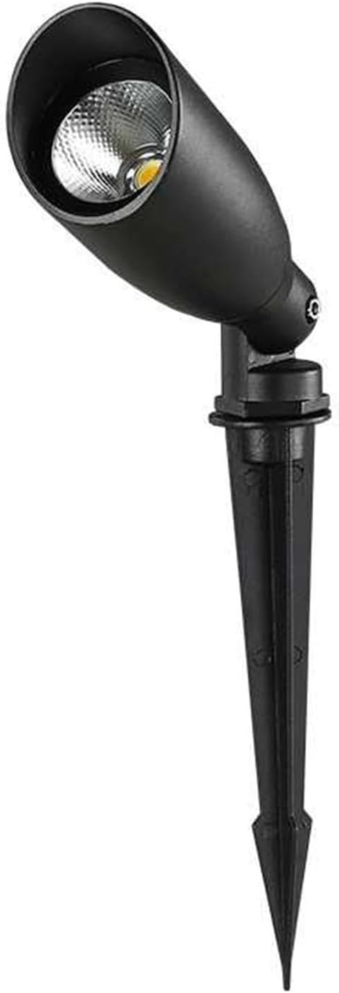 10W Outdoor Spotlights - Rotation Spotlight IP66 Waterproof LED Tree Lights Garden Villa Landscape Ground Lamps Lawn Ground Lights LED Beam Spotlight(A Warm White10W(24V))