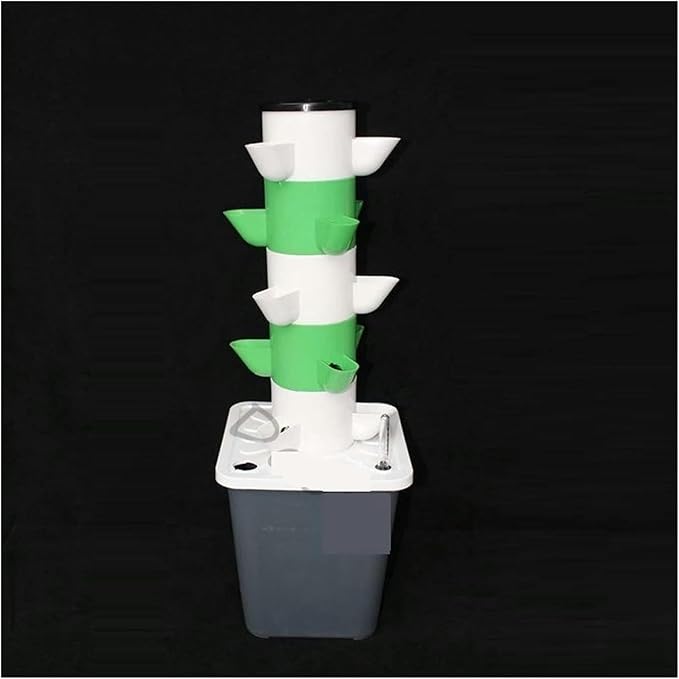 XENITE Hydroponics Growing System Garden Hydroponic Soilless Cultivation Kits DIY Balcony Dimensional Planting Column Pp Colonization Cups Vegetable Grow Tower Indoor Garden (Color : 5-Tier Set Mix