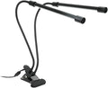 Jonlaki USB LED Grow Light with Flexible Arm and Clamp/Holder for Indoor Plants Hydroponics Timing Switch Function