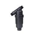 Drip Irrigation Y Filter 155 Mesh 1 Plastic Screen Filter - (1 Pipe Thread With Flush Cap)