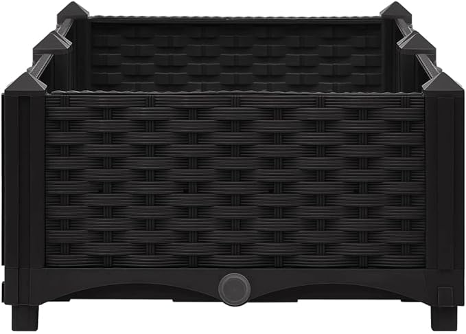 YAFF Raised Bed 31.5x15.7x9.1 Polypropylene (8.096lbs) F