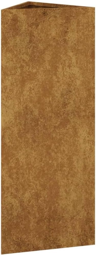 Heavy Duty Corten Steel Garden Planter Garden Raised Bed Corten Steel Garden Bed Planter Box Outdoor for Plants Vegetables Herbs and Flowers 11.8x10.2x29.5 Corten Steel