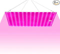 250W Full Spectrum Seedings Cultivation Lights AC100-277V Indoor Hydroponic Planting Panel Lights UV/IR Greenhouse Tent Succulent Vegs Potting Flowers Fruits Cactus Moss Filling Lights US Plug