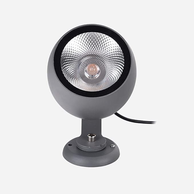 Outdoor Spotlight Rotatable LED Landscape Light Decorative Lights IP65 Waterproof for Doorways Garden Garages Lawn(Warm White20W-AC24V)