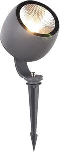 Rotation Spotlight - LED Floodlights AC85-265V Lawn Park Tree Lamps IP65 Waterproof Outdoor Decorative Round Flood Lamp for Garden Villas Path Landscape Lighting(RGBB-30W(AC85-265V))
