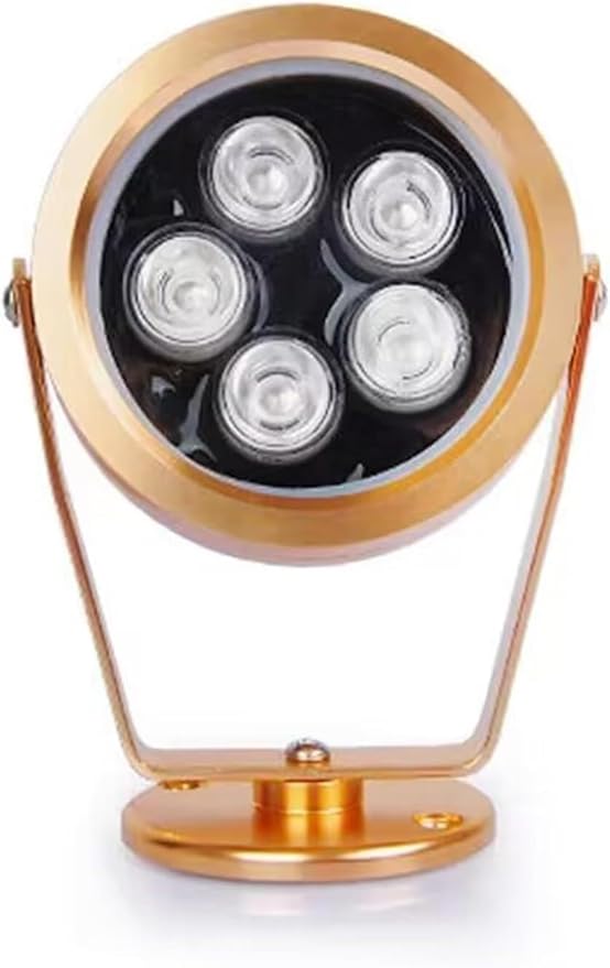 Ground LED Landscape Lights - LED Beam Spotlight Outdoor IP65 Waterproof Round Wall Lamp Rotatable Decorative Lights/For Pathway Driveway Decks Stair Step Landscape Lighting(White12W(85-265V))