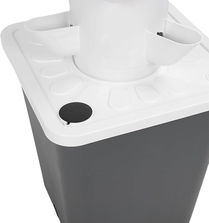 TOPINCN Vertical Planting Tower Vertical Hydroponic Tower Hydroponic Aeroponic Tower for Fruits and Vegetables 15 Layer (US Plug)