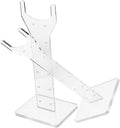 Vertical Stand for Grow Lights Adjustable Indoor Plant Light Rack Detachable Base Acrylic Support for Succulents and Greenhouse Use