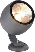 Rotation Spotlight - LED Floodlights AC85-265V Lawn Park Tree Lamps IP65 Waterproof Outdoor Decorative Round Flood Lamp for Garden Villas Path Landscape Lighting(GreenA-20W(AC85-265V))