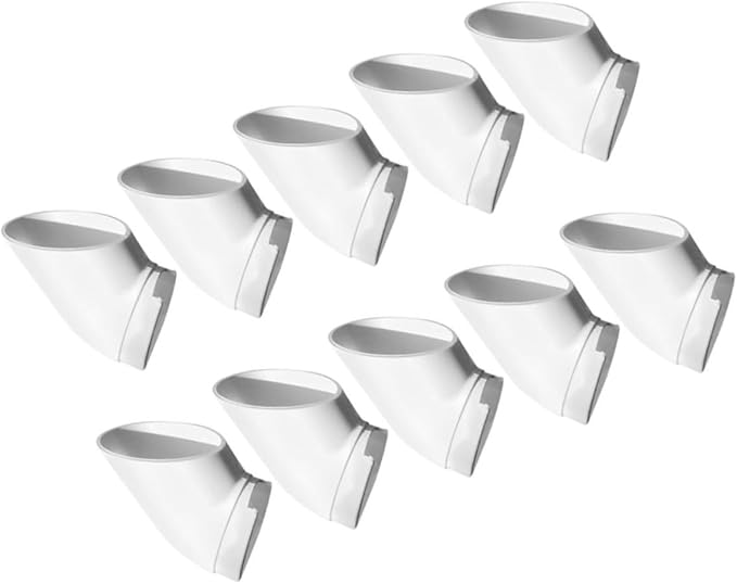 balacoo 30pcs Hydroponic Nursery Cups Planting Pots for Soilless Cultivation for Indoor Gardening and Balcony Vegetable Growing Compatible