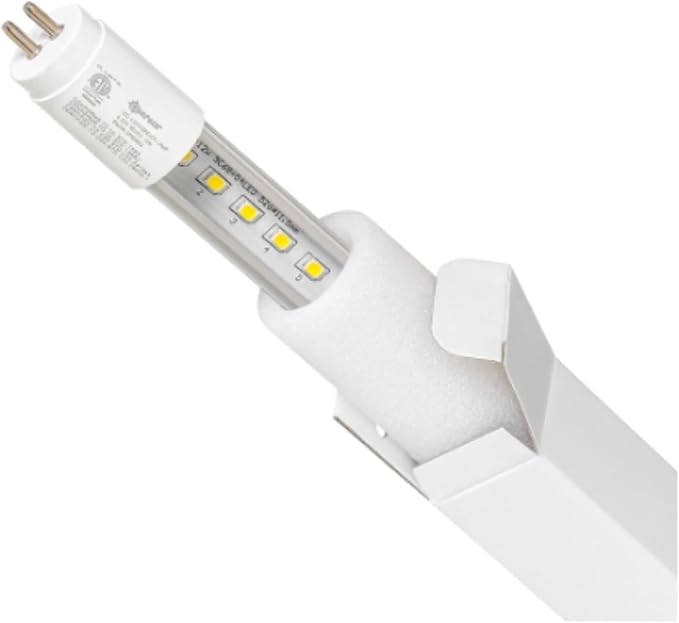 SUNPACK T5 LED 6400K 18W Conversion Lamp Bulb White 36 - Made for Indoor Gardening or Greenhouses Ideal for Seed Starting
