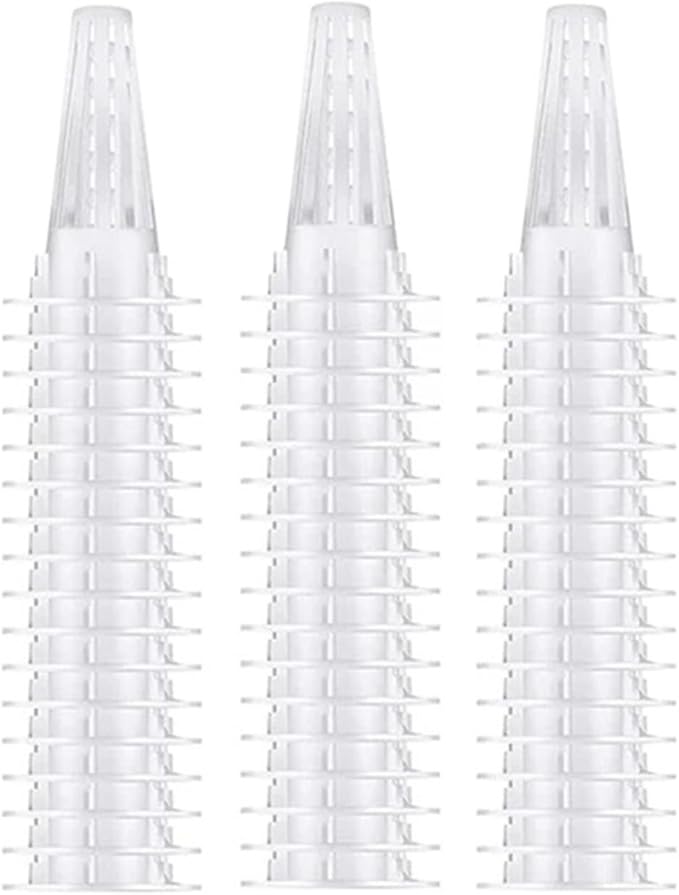Net Pots for Hydroponics 100PCS B50C Hydroponic Growing - with Plant Baskets Containers