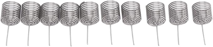100PCS Stainless Steel Fertilizer Mesh Basket | Column Shape Nutrition Box for Garden/Nursery/Farm | Slow - Release Plant Food Container | Tip Head Design for Easy Insertion (S M L)
