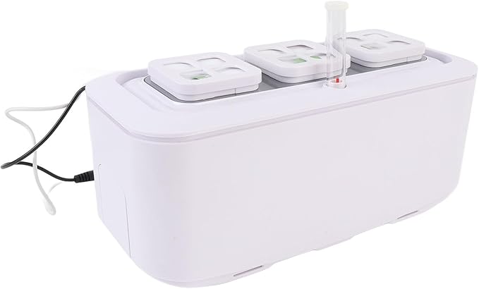 Self Watering Planter Hydroponics Growing System Smart Indoor Garden Planter Automated Soilless ABS Construction for Home Flower Vegetable Balcony Windowsill