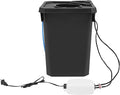 Hydroponics Growing Bucket 7.13 Gallon Professional Culture Bucket System 27L Deep Water Culture with Air Pump Hydroponics Growing System for Greenhouse Garden Balcony Office (1Pcs)