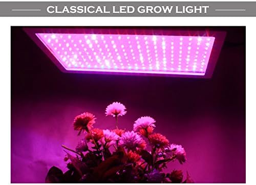 600W LED Grow Light Panel For Hydroponic Garden Greenhouse White(200pcsx3W leds)