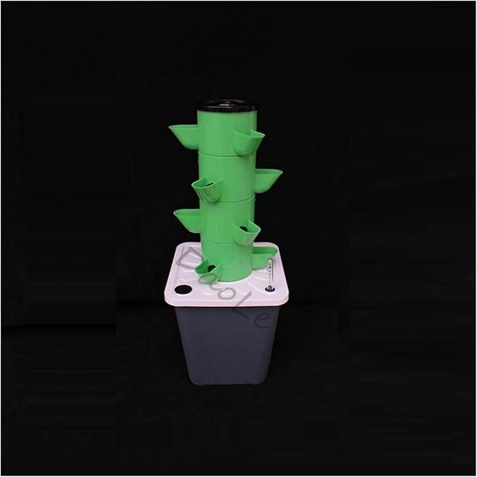XENITE Hydroponics Growing System Garden Hydroponic Soilless Cultivation Kits DIY Balcony Dimensional Planting Column Pp Colonization Cups Vegetable Grow Tower Indoor Garden (Color : 5-Tier Set Mix