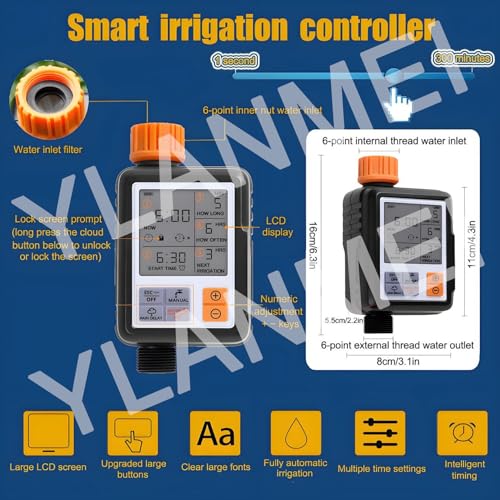 360° Automatic Drip Irrigation System - 131ft Garden Watering Kit with Timer Universal Spray for Efficient Plant Care - Ideal for Home &amp Garden Automation