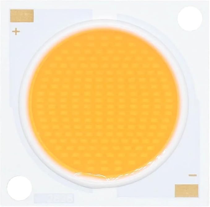 1pcs LED COB Chip Bridgelux Crystal 28 * 28mm Ra90 48W/72W/96W DC36-39V High Lumen Plant Growth Light Home Lighting for Spotlights(White 6500K96W DC36-39V)