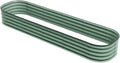 Raised Garden Bed – 94.5 Long Galvanized Steel Planter for Outdoor Flowers Vegetables &amp Herbs – Durable Metal Raised Garden Box with Easy Assembly &amp Drainage
