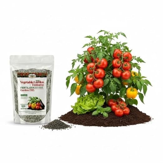 Old Cobblers Farm™ Wicked Organics Organic Garden and Tomato–Balanced Formula for Strong Roots Healthy Growth &amp Flavorful Harvests–for Backyard Vegetable Plots (5 lbs|10 lbs|15 lbs|20 lbs) (10 lb