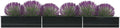 Garden Raised Bed Galvanized Steel 189x31.5x17.7 Anthracite SE100741