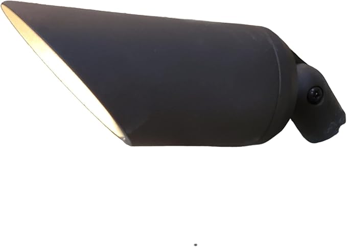 PRO-Trade Outdoor Spotlights - Premium Outdoor Landscape Lighting for Driveways Security and Landscaping - Adjustable Waterproof Weatherproof Wired Cast Aluminum Metal LED Area Lights (Bronze)