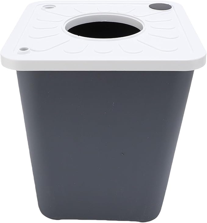 Respicefinem Hydroponic Growing System Tower 25 Holes Indoor Vertical Garden for Home and School Use with Us Plug