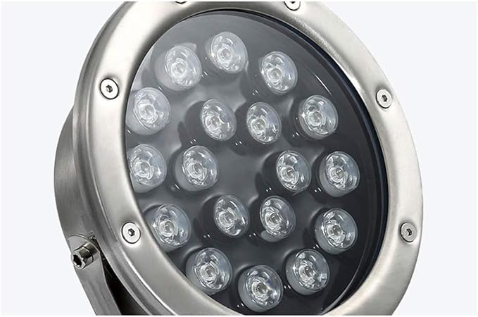 Recessed 24W LED Underground Path Light Outdoor Decorative Spotlight AC/DC 12V24V220V IP68 Waterproof Landscape Integrated