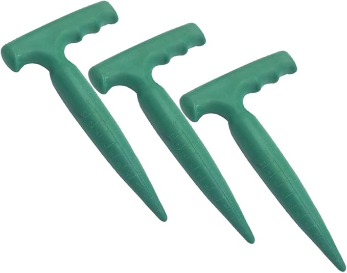 Yardwe 2sets Gardening Tools Set Dispenser Trowel Planting Tools for Transplanting 3pcs*2