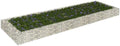 SKM Gabion Raised Bed Galvanized Steel 118.1x39.4x7.9