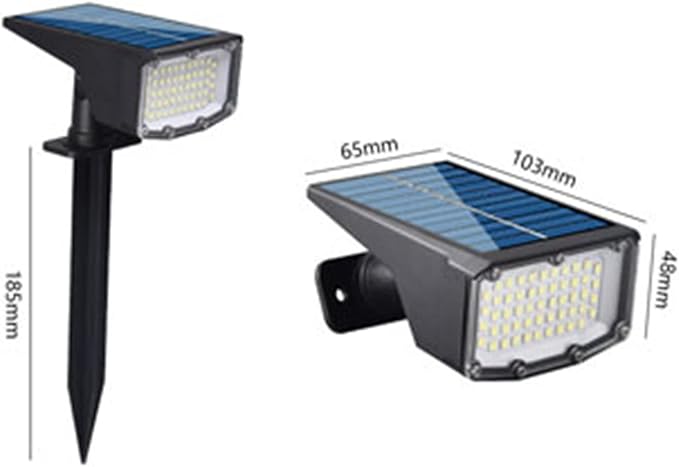 Solar Spotlight Waterproof Wall Lamp Outdoor Garden Lighting for Landscape Lights