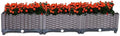 YSUEFIJO Raised Garden Bed Kit Raised Garden Bed Planter Box Outdoor Elevated Flower Box Vegetables Growing Planter Patio Gardening Planter Box