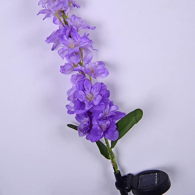 Plant Growing Lamps LED Violet Lawn Light Solar Led Light Outdoor Waterproof Garden Courtyard Park Path Corridor Lawn Decorative Lighting 1/2pcs