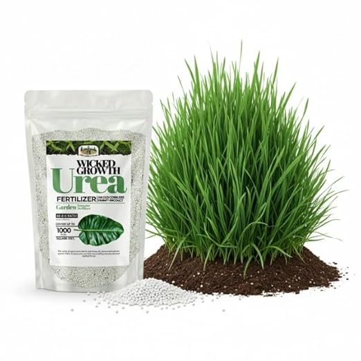 Old Cobblers Farm™ Wicked Growth High-Efficiency 46-0-0 Fertilizer - Urea - Fast-Acting Nitrogen Source for Lush Growth in Gardens &amp Farms -Soluble (5 lbs | 10 lbs | 15 lbs | 20 lbs) (20lbs)