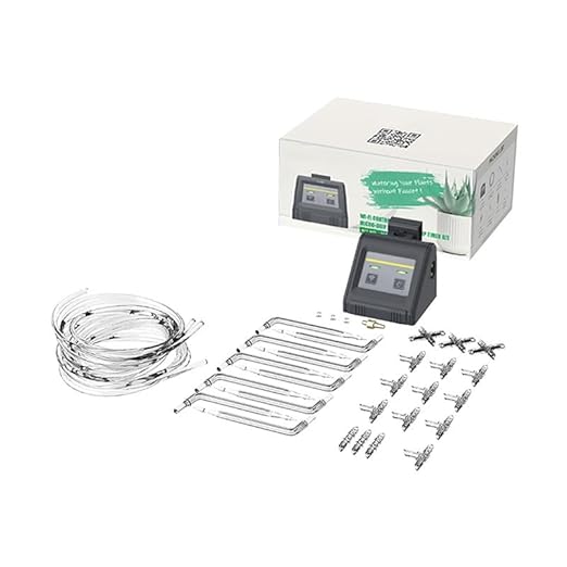 WiFi Smart Automatic Watering System for Indoor Potted Plants Drip Irrigation Kit Remote ControlDelay Watering Modewith Pump.