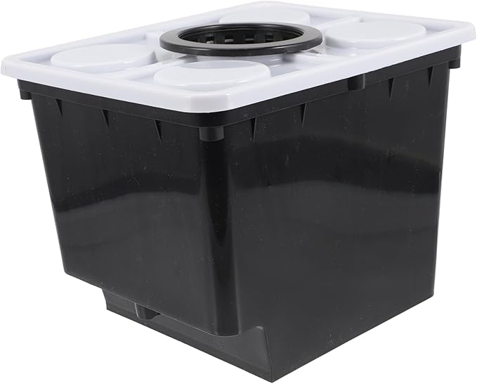 POPETPOP Hydroponic Vegetable Planting Bucket Soilless Cultivation Container for Greenhouse with Lid Design for Growing Healthy Fruits and Vegetables for Indoor and Outdoor Use