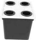 Hydroponic Growing System Bucket Soilless Cultivation Barrel for Greenhouse Hydroponic Grow Bucket Plastic Easy Maintenance
