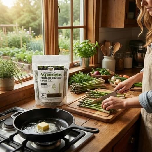 Old Cobblers Farm™ Wicked Organics Organic Asparagus Fertilizer - All-Natural Plant Nutrients for Healthy Growth (5lbs/10lbs/15lbs/20lbs) (10lbs)