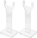 1Pair Lamp Stand for Greenhouse Plants Vertical Growing Light Rack Simple Installation Durable Design for Indoor Plant Growth and Sunlight Simulation