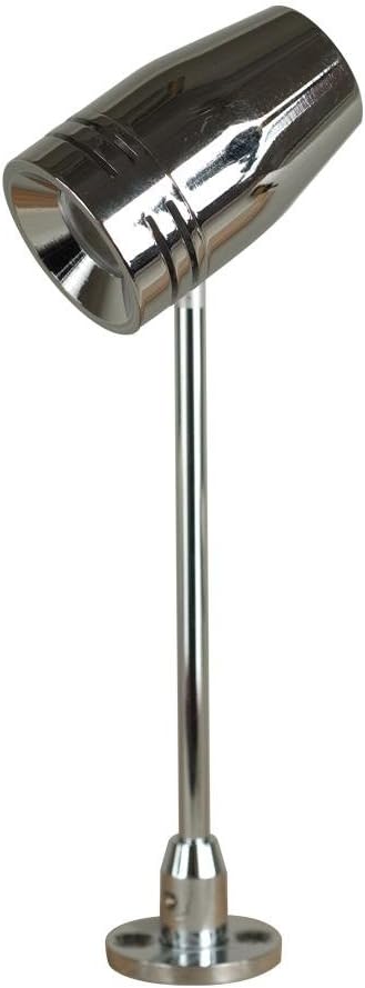 Jesco SP201LEDS0630-CH SP 201 - TITO - Adjustable LED Spot with Straight Stem