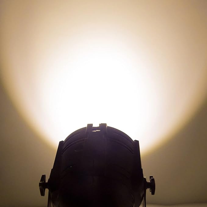 Kiven Plug in LED Indoor/Outdoor Waterproof Spotlight Porch Light with 9.84 FT Plug-in Cord 50 Watts Black Plug in Accent Light with Vinly Siding Hooks for Plants Porch Garden(Warm White)