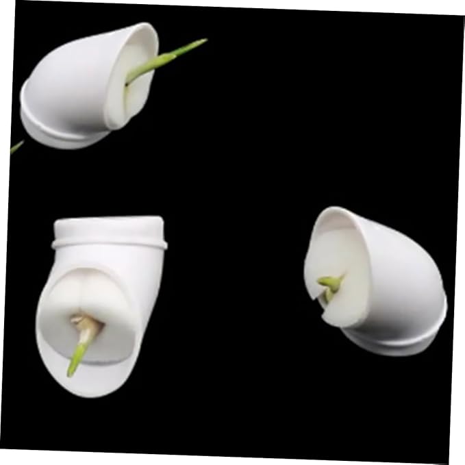 balacoo 30pcs Hydroponic Nursery Cups Planting Pots for Soilless Cultivation for Indoor Gardening and Balcony Vegetable Growing Compatible