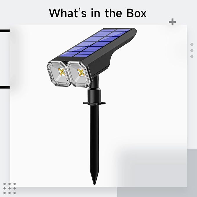 Adjustable Solar Spotlights For Outdoor Spaces 8 Rgb Light Colors Usb &amp Solar Charge Waterproof Abs For Garden Pathway Garage Patio